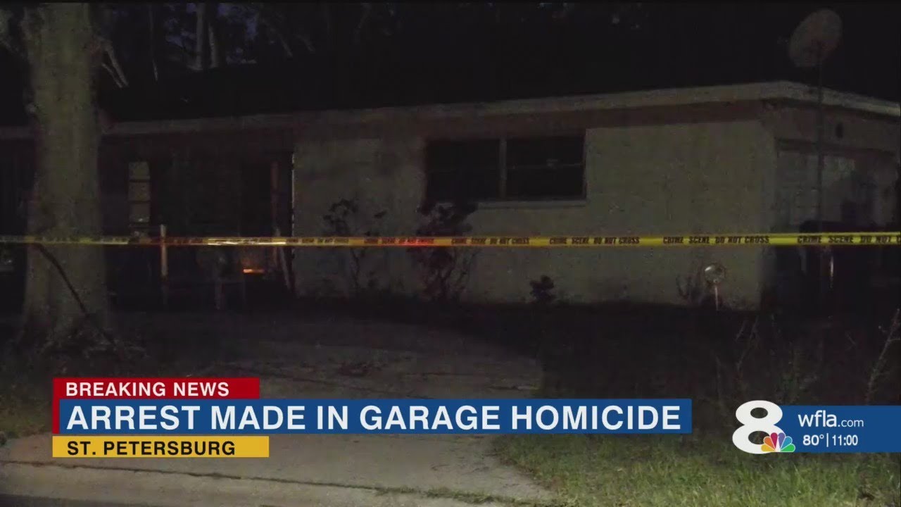 Man charged with murder after police find body in St. Petersburg garage ...