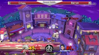 The Lab 38 - Round Robin - Crispy (Marth, Meta Knight) vs. Barran (Bayonetta)