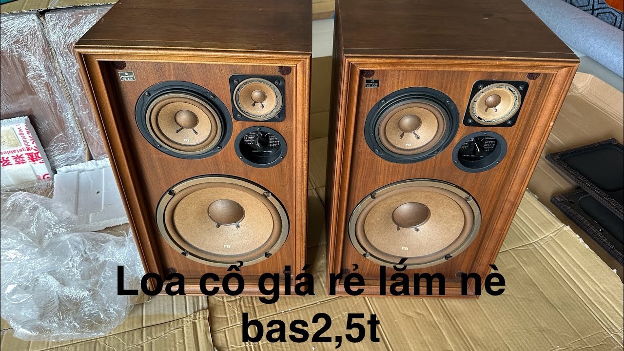 パイオニア PIONEER CS-500 ペアスピーカー 3Way 音出しOK