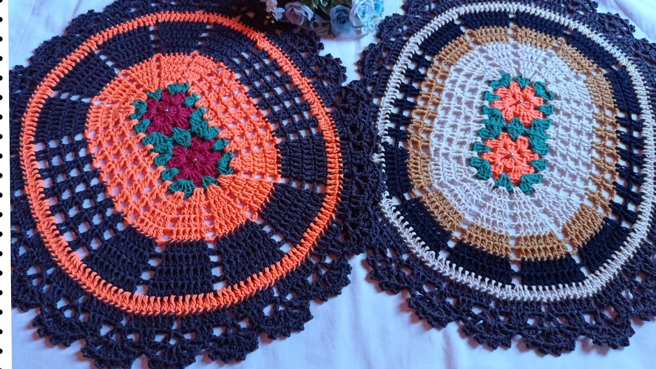 mini tapete mary. #passoapasso