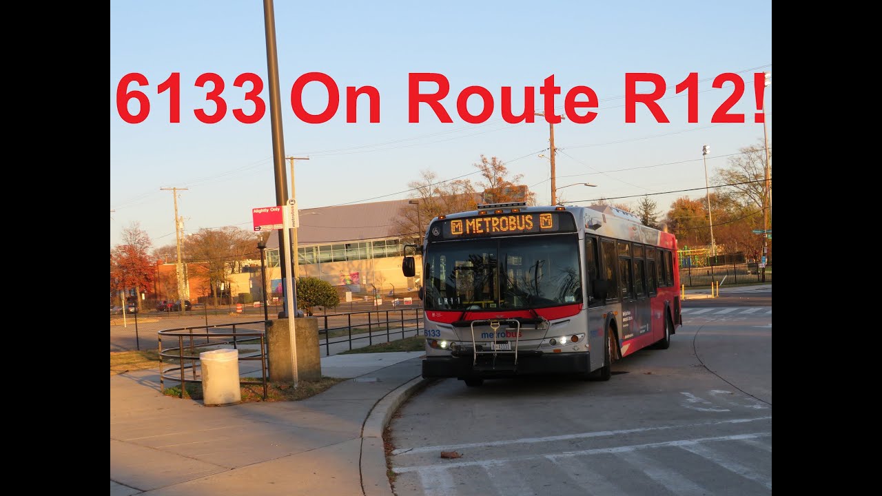 NeoplanDude | WMATA Metrobus 2006 New Flyer D40LFR #6133 On Route R12 ...