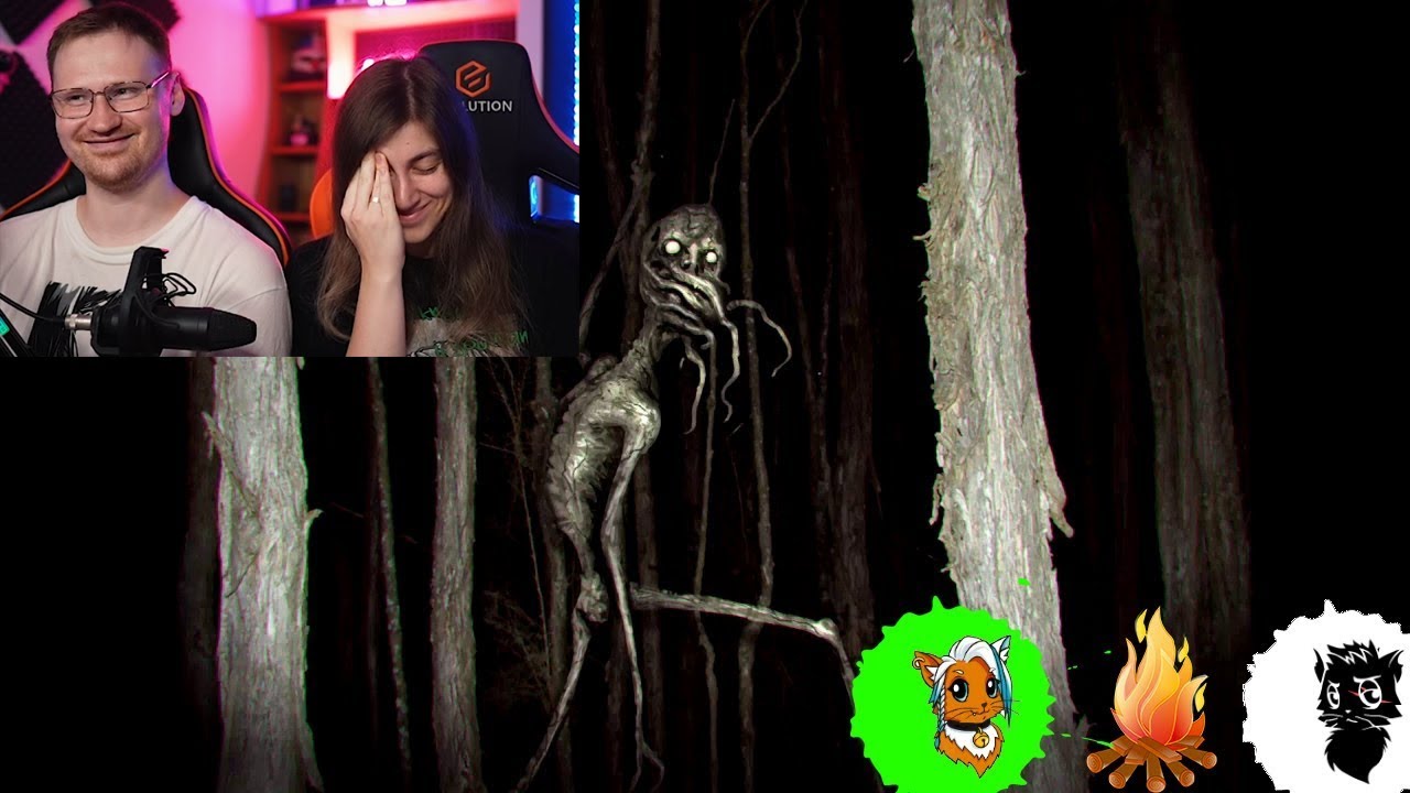 Реакция на МЫ С РЫЖЕЙ РАССКАЗЫВАЕМ СТРАШНЫЕ ЛЕГЕНДЫ У КОСТРА [ЧЕРНЫЙ ...