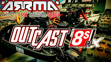 NEW RELEASE 1/5th SCALE Arrma OUTCAST 8s BLX What
