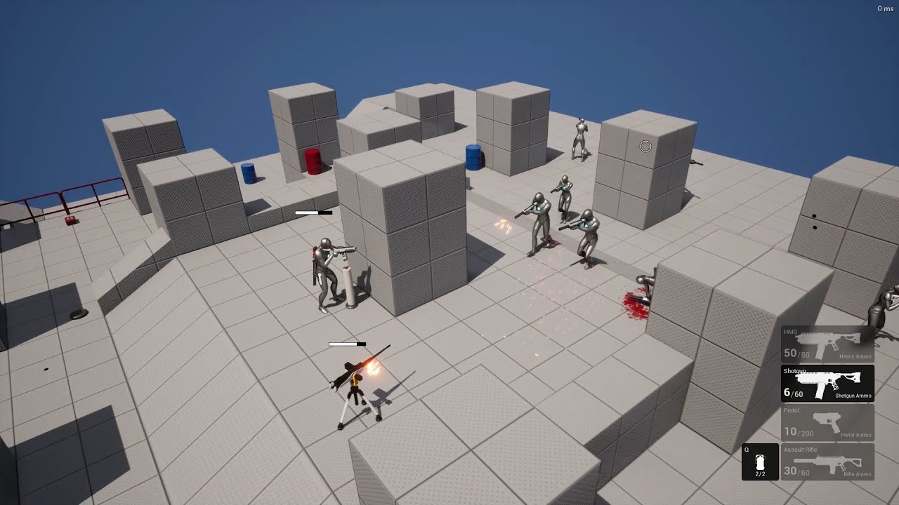 Top Down Shooter Pro v1.4 - Showcase - YouTube