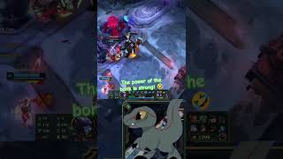 Barchie didn't realize turret went aggro on him 🤣 #shorts #funny #leagueoflegends #vtuber #twitch
