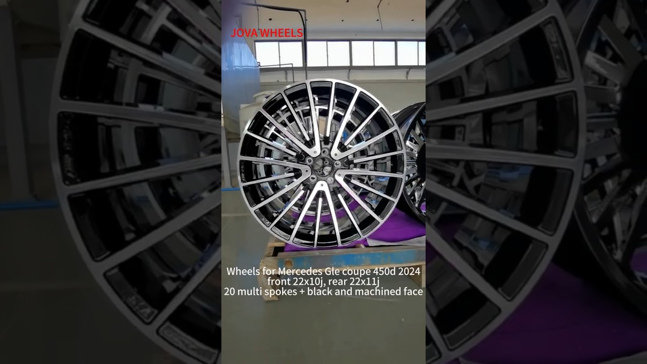 Manufacture wheels for Mercedes Gle coupe 450d 2024, 22x10j & 22x11j multi spoke rims at JOVA WHEELS