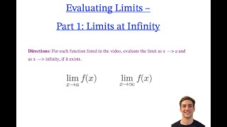 Math Calc: Evaluating Limits part 1 (Calc Tricks )