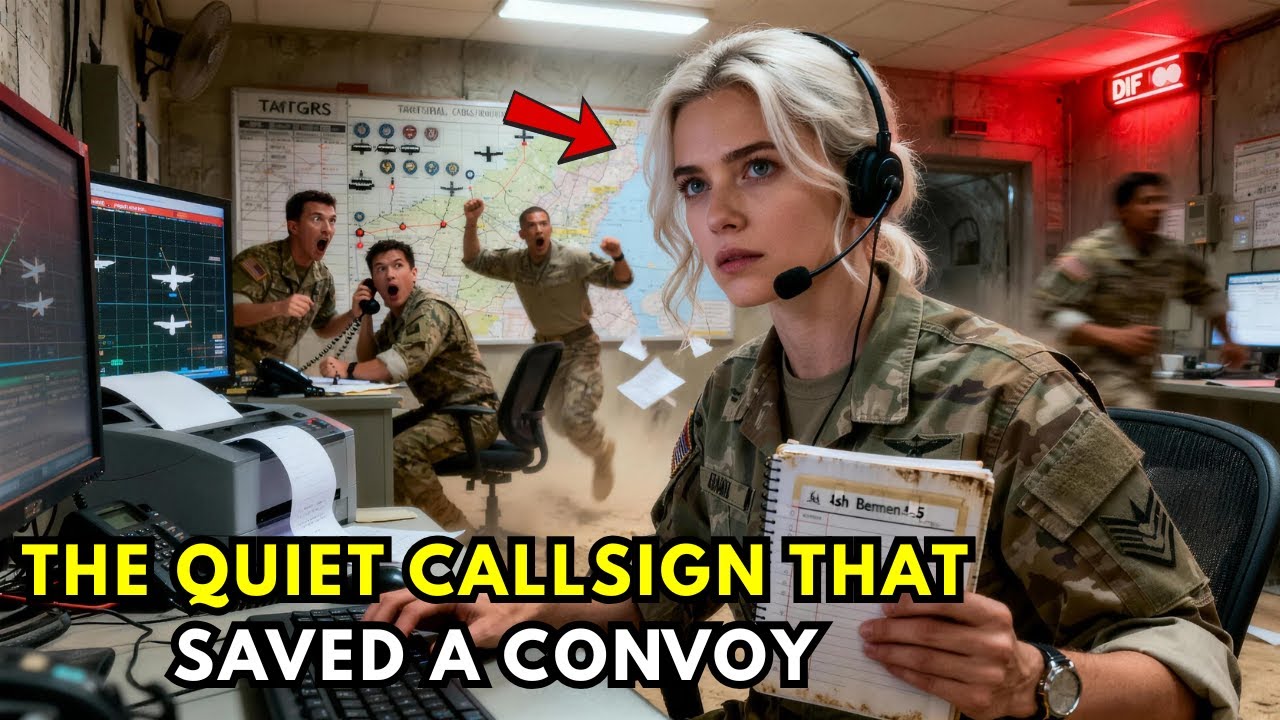 Just an Admin at the TOC — The Quiet Callsign That Saved a Convoy