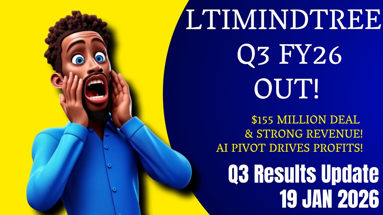 LTIMindtree Q3 FY26 Results | Revenue Jumps 11.6%, Net Profit Up 29%, $155M Deal Win!