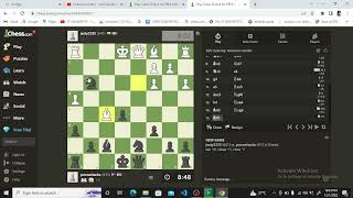 Reti Opening Tennison Gambit - First Time Ko To Laruin -By Yt-University