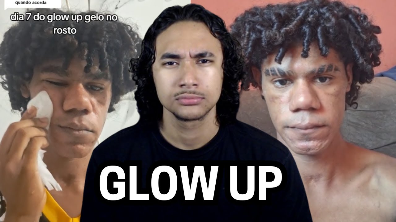 Esse cara faz de tudo para tentar ficar bonito