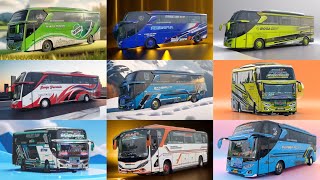 Kumpulan Bus Artis Telolet Basuri Di Dekat Rumah Kak Ulil