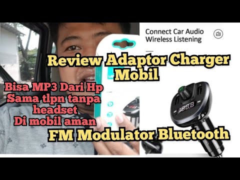Review Adaptor Charger Mobil FM Modulator Bluetooth USAMS C21 3,4 Ampere 15W  #RajaYoutubeChannel