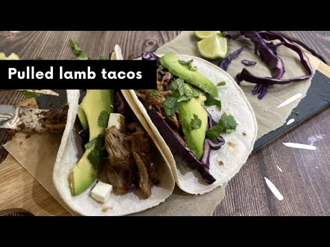 Home-made Pulled Lamb Tacos Recipe | Mexican Style Delicious Tacos
