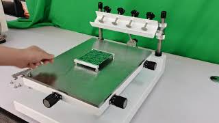 How to use Tronstol TP3040 stencil printer