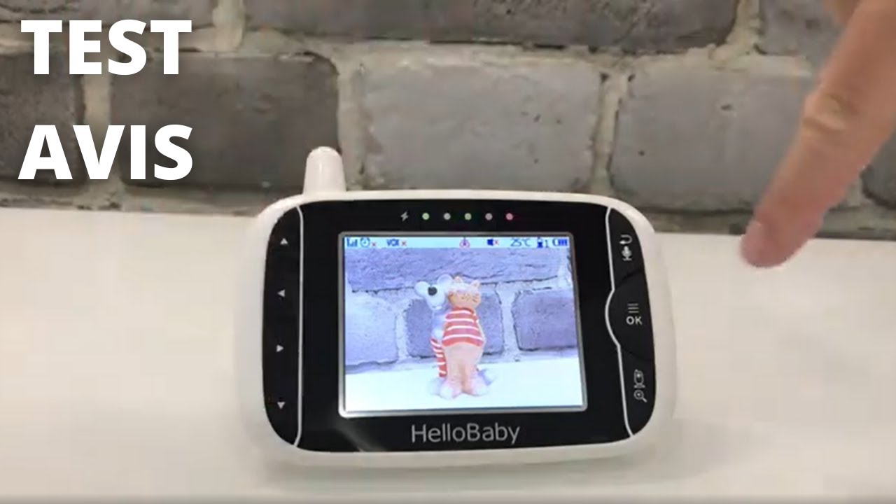 🥇 HelloBaby HB32 Moniteur Video Sans fil - Test & Avis (2023