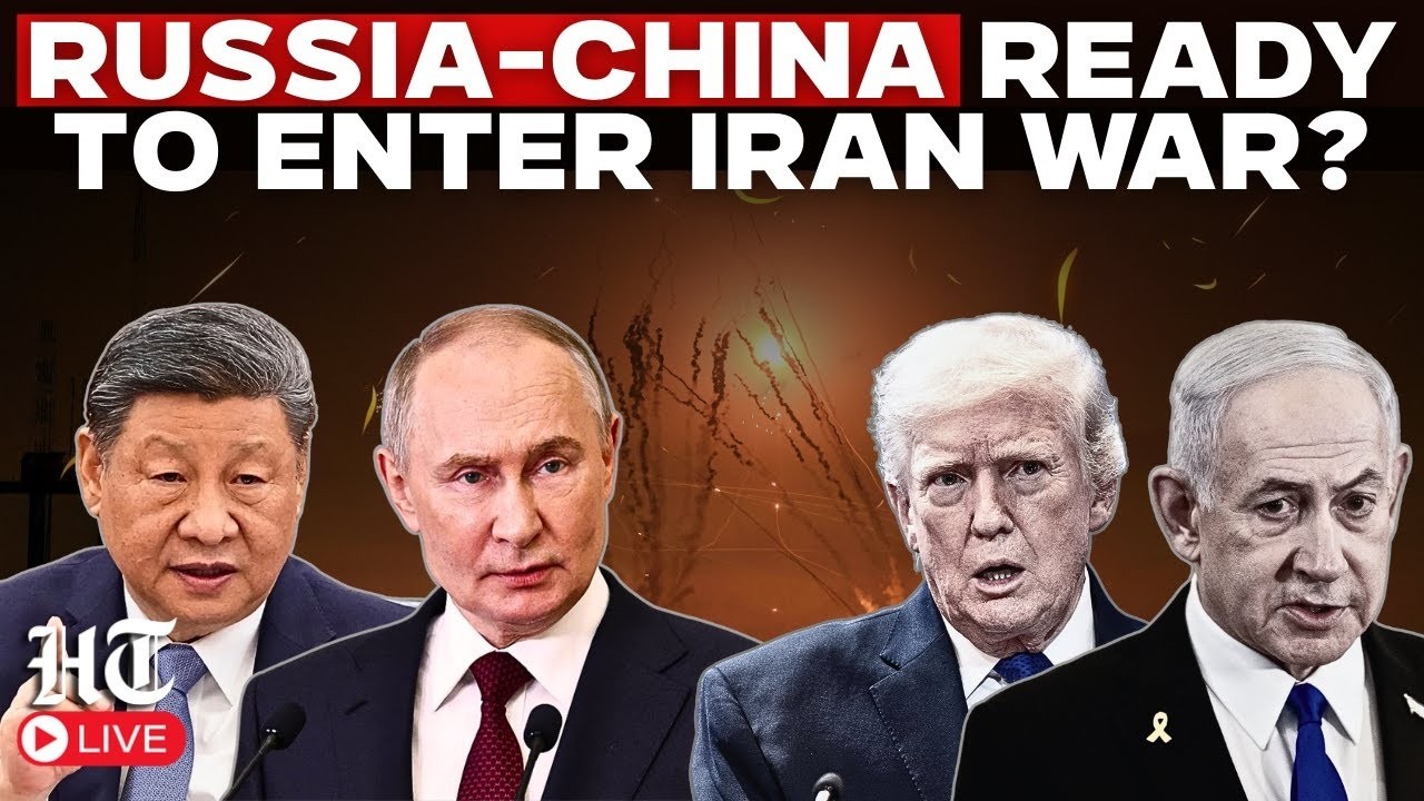LIVE: Russia & China READY To Enter Iran War? World On Edge | World War 3 Fear Looms | Putin | Trump