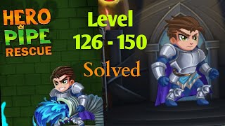 Hero Pipe Rescue: Water Puzzle | Level 126 - 150 | Walk-through | Solved screenshot 4