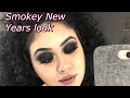 Black Smokey Eye New Years Look ✨ (ft Bad Habit Aphrodite Palette)