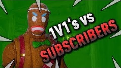 So i 1v1ed my subscriber and this happened..... (Fortnite Battle Royal)