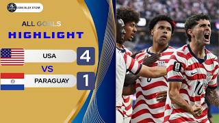 USA vs PARAGUAY 4-1 Highlights | All Goals & Match Highlights 2026 ⚽🔥