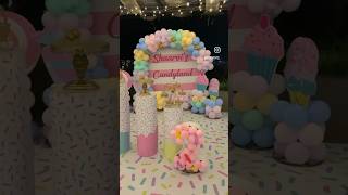 Candy land theme birthday decoration 🍭 #candyland #birthday