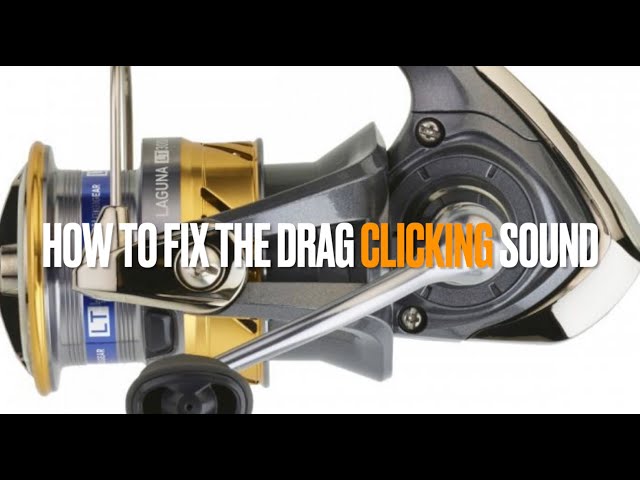 Fix drag clicker sound to your spinning reel. DAIWA Laguna LT 1000