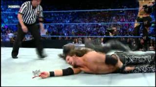 John Morrison Standing Moonsault Side Slam to R-truth