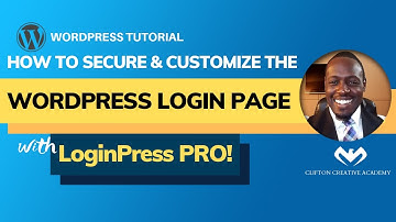 How To Customize and Secure the Wordpress Login Page - Pro