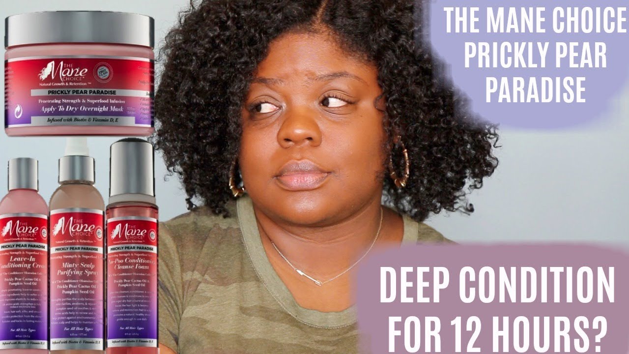 *New The Mane Choice Prickly Pear Paradise | Apply Dry Deep Conditioner for 12 Hours ??