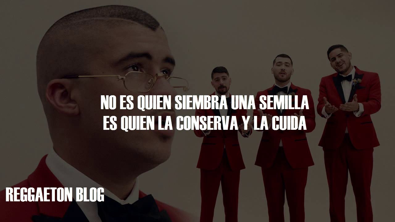 Bad Bunny - Flor Ft Los Rivera Destino (Con Letra) 2019