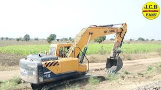 JCB  HYUNDAI Xpert Loading Field Mud | Farmatrac Tractor Mahindra 275