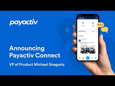 Announcing Payactiv Connect - VP of Product, Michael Gregorio