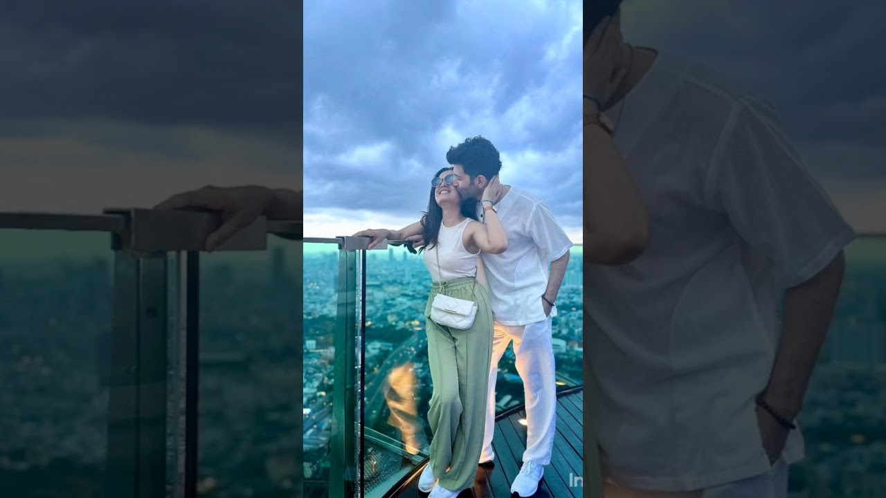 Pakistani Actress Hira Khan with husband romantic pictures