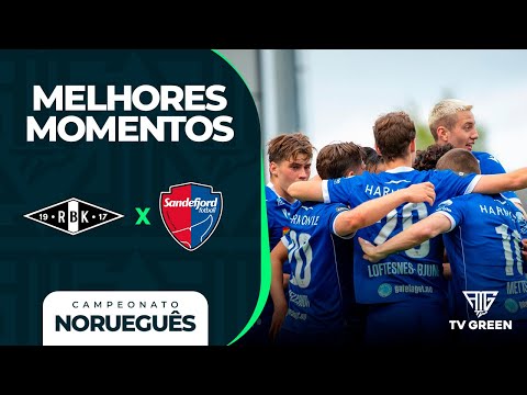 ROSENBORG X SANDEFJORD - CAMPEONATO NORUEGUÊS - MELHORES MOMENTOS - TV GREEN
