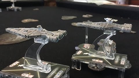 Dodonna Bombers VS Arquitens - Armada Batrep #2 (200 points)