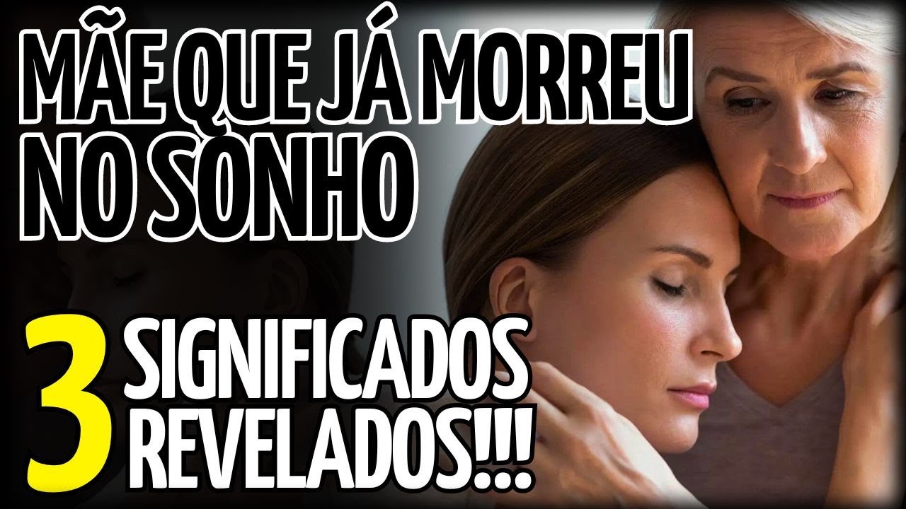 🚨ALERTA🚨 O Que Significa Sonhar Com a Mãe Que Já Morreu | Descubra O ...