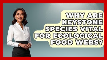 Why Are Keystone Species Vital For Ecological Food Webs? - Explaining Ecology