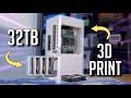 Budget Storage Server Build In A 3D Printed Case! (2025)