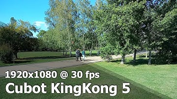 Cubot KingKong 5 - FHD (1080p) 30 fps camera video sample
