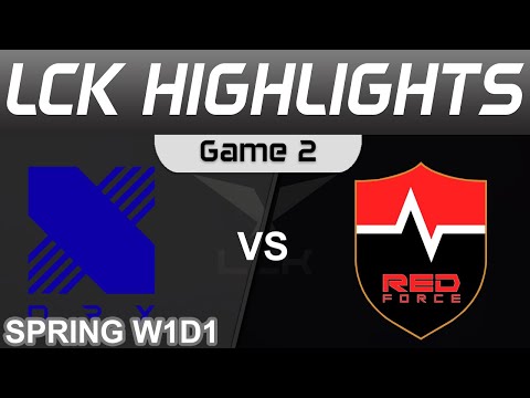 DRX vs NS Highlights Game 2 LCK Spring Season DRX vs Nongshim RedForce by Onivia