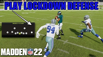 THIS NEW LOCKDOWN MADDEN 22 DEFENSE STOPS THE RUN AND PASS! EASY SETUP GETS INSANE PRESSURE