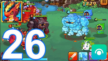 Monster Squad - Gameplay Walkthrough Part 26 -  Lake Island (Hard) (iOS, Android)