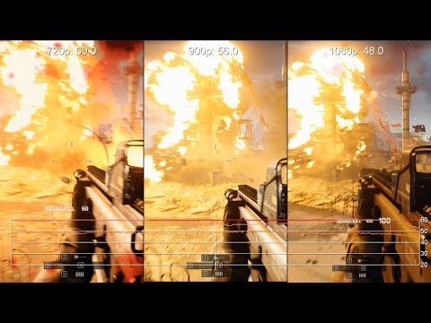 Radeon R7 260X Battlefield 4: 720p vs. 900p vs. 1080p Frame-Rate Tests