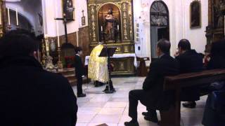 Momentos del bautizo de Daniel