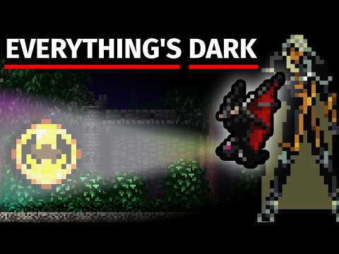 Castlevania SotN But The Castle's Lights Are OFF!