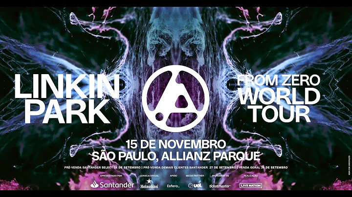 Linkin Park: FROM ZERO World Tour in São Paulo FULL CONCERT Stage View at Allianz Parque, 15/11/2024