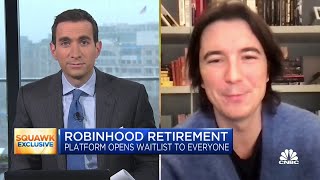 Robinhood CEO Vlad Tenev on launching retirement accounts with a 1% match