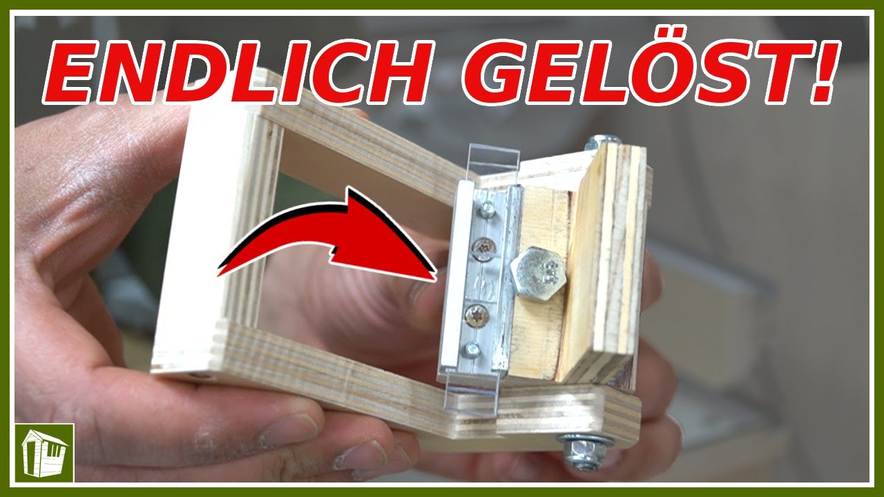 So baust du den PERFEKTEN Klappanschlag für deine Maschinen!