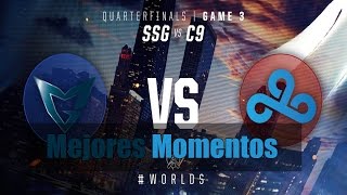 Mundial 2016 - Cloud 9 vs Samsung Galaxy Mejores Momentos/Highlights (Cuartos de Final)